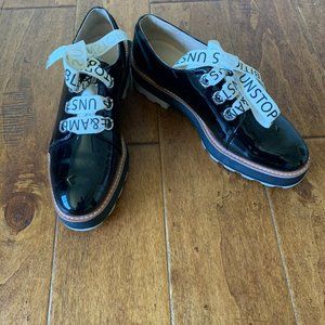 Zara Oxfords Shoes with ribbon